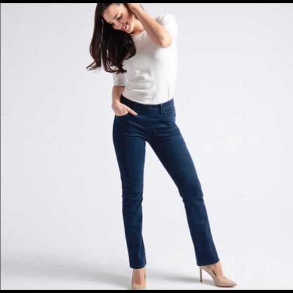 Denim Bootcut Yoga Pants